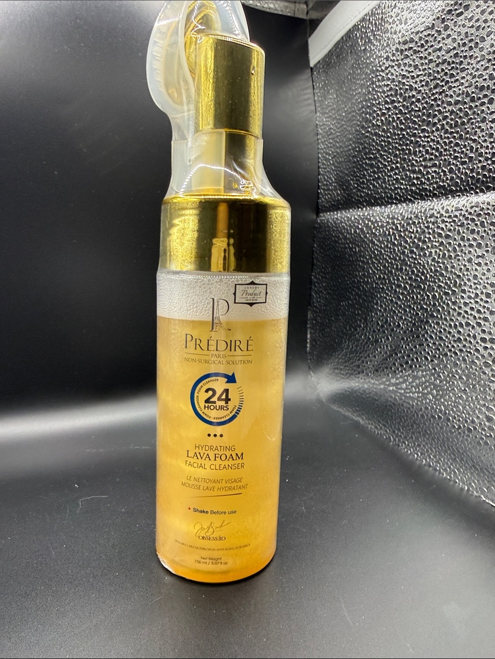 Prédiré Hydrating Lava Foam Facial Cleanser - Gold